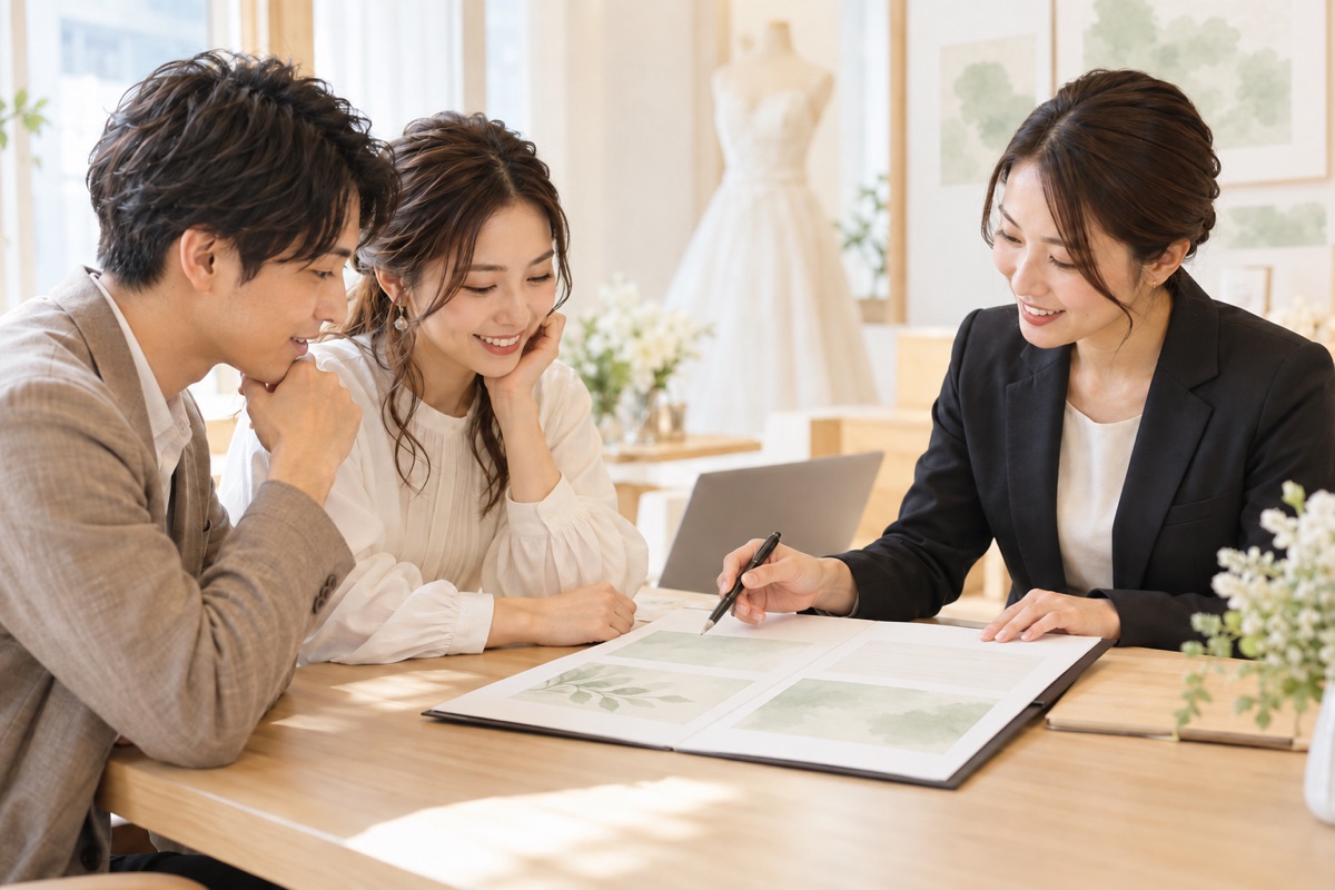 申し込み前に料金と条件を確認する様子(生成イメージ)